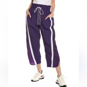 NWT Free People FP Movement Champ Is Here Pants Sz L Dark Amethyst